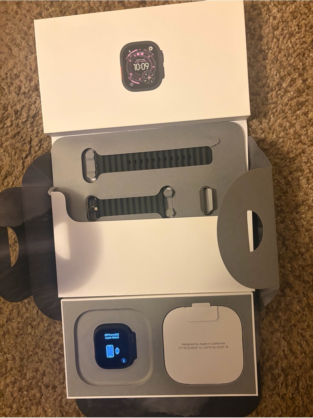 Apple Watch Ultra 3 49mm Black Titanium Band
